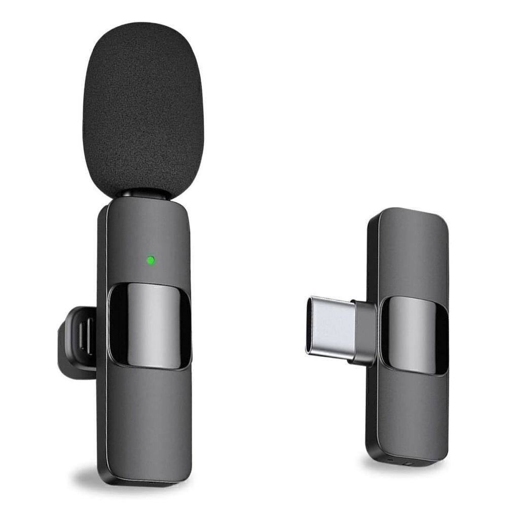 Professional Wireless Lavalier Lapel Microphone for Android Computer